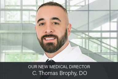 C. Thomas Brophy is now the full-time medical director of The Gaiser Center