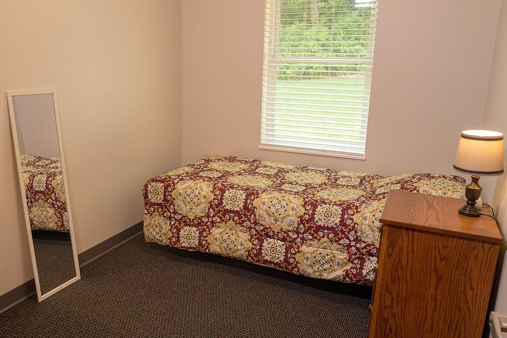 An Inpatient Treatment Women's Bedroom